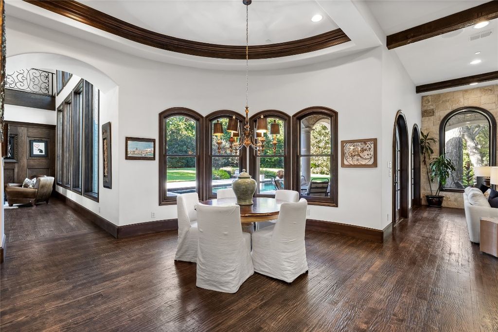 Custom traditional home with unmatched quality in dallas listed at 5. 85 million 10