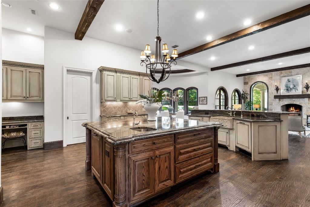 Custom traditional home with unmatched quality in dallas listed at 5. 85 million 12