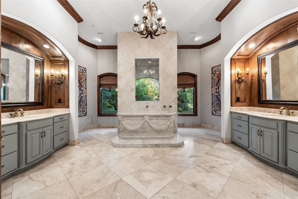 Custom traditional home with unmatched quality in dallas listed at 5. 85 million 16