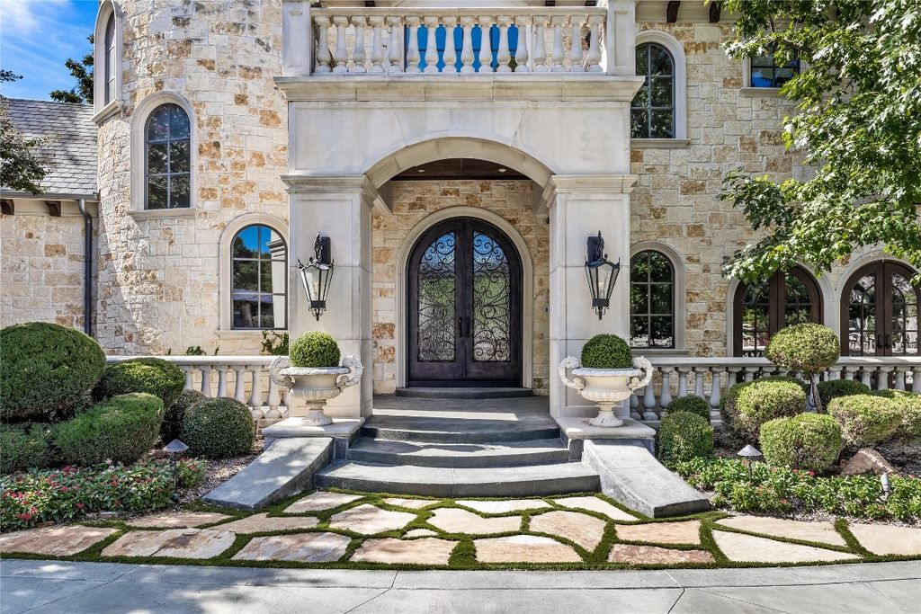 Custom traditional home with unmatched quality in dallas listed at 5. 85 million 3