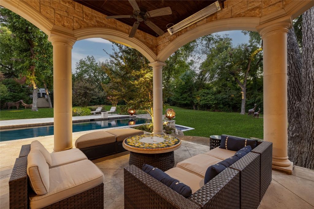 Custom traditional home with unmatched quality in dallas listed at 5. 85 million 32