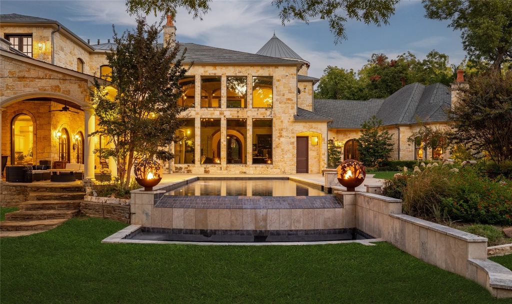 Custom traditional home with unmatched quality in dallas listed at 5. 85 million 33
