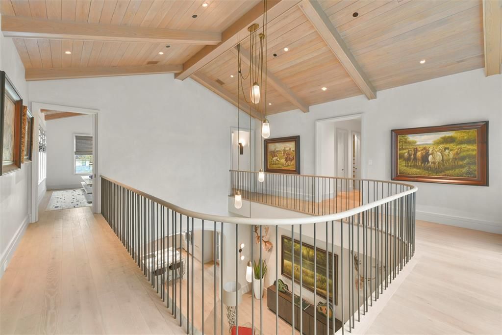 Exceptional craftsmanship award winning recent construction by thompson custom homes in houston priced at 6. 1 million 20