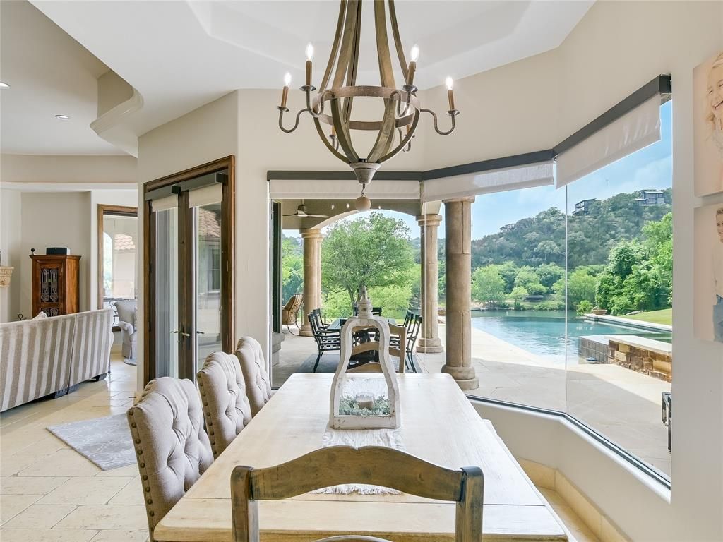 Exquisite lake austin retreat seamlessly blending opulence and outdoor splendor offered at 7. 9 million 11
