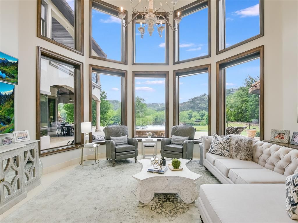 Exquisite lake austin retreat seamlessly blending opulence and outdoor splendor offered at 7. 9 million 6