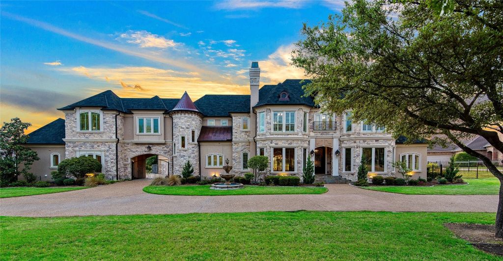 French inspired estate with breathtaking countryside sunsets in rockwall offered at 2. 275 million 1