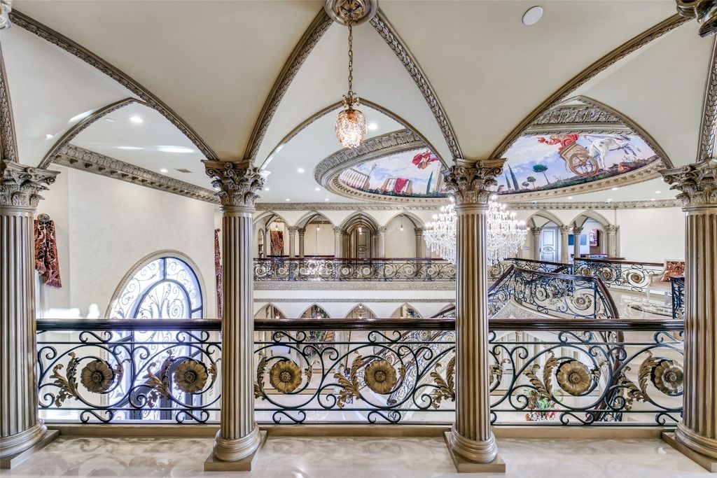 Magnificent architecture with panoramic skyline views in plano listed at 6. 9 million 28