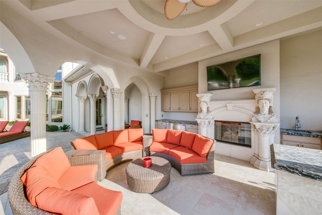 Magnificent architecture with panoramic skyline views in plano listed at 6. 9 million 33