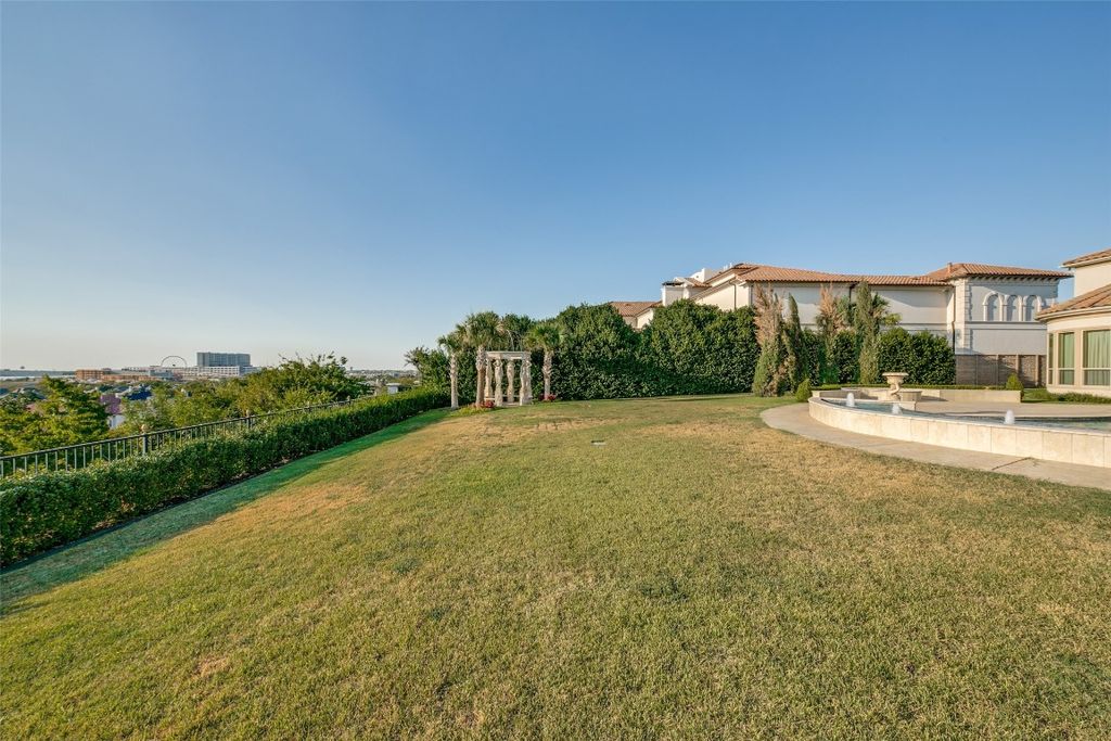 Magnificent architecture with panoramic skyline views in plano listed at 6. 9 million 35