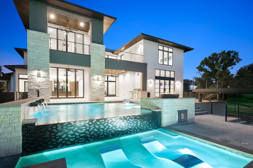 Magnificent modern home in horseshoe bay listed at 4. 9 million offers luxury living 2