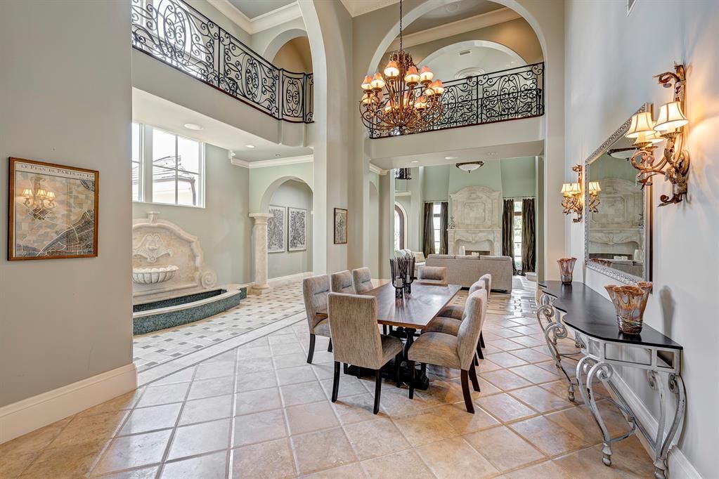 Northern italian elegance houston residence with spectacular architecture listed at 2. 875 million 8