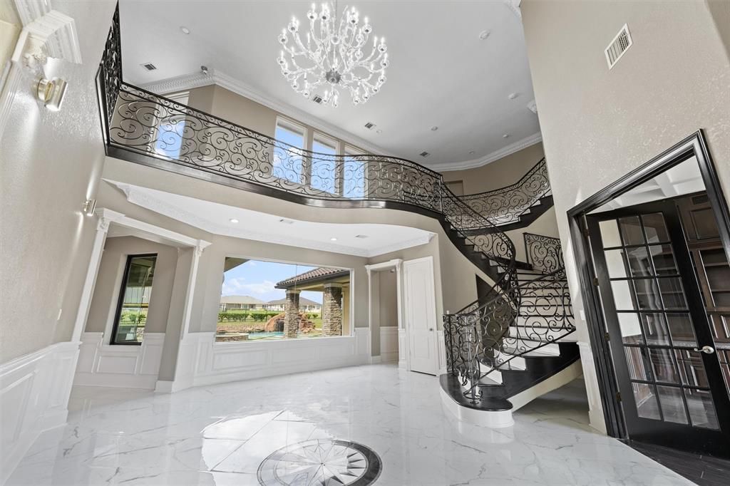 Stunning 2 story home overlooking lake conroe in willis offered at 2. 6 million 6