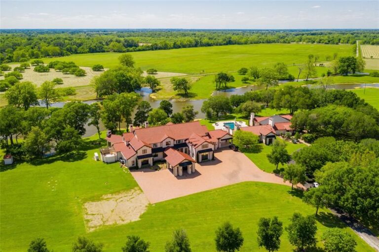 Unmatched Elegance at Broad Oaks Ranch in Hempstead, TX, Priced at $29.5 Million