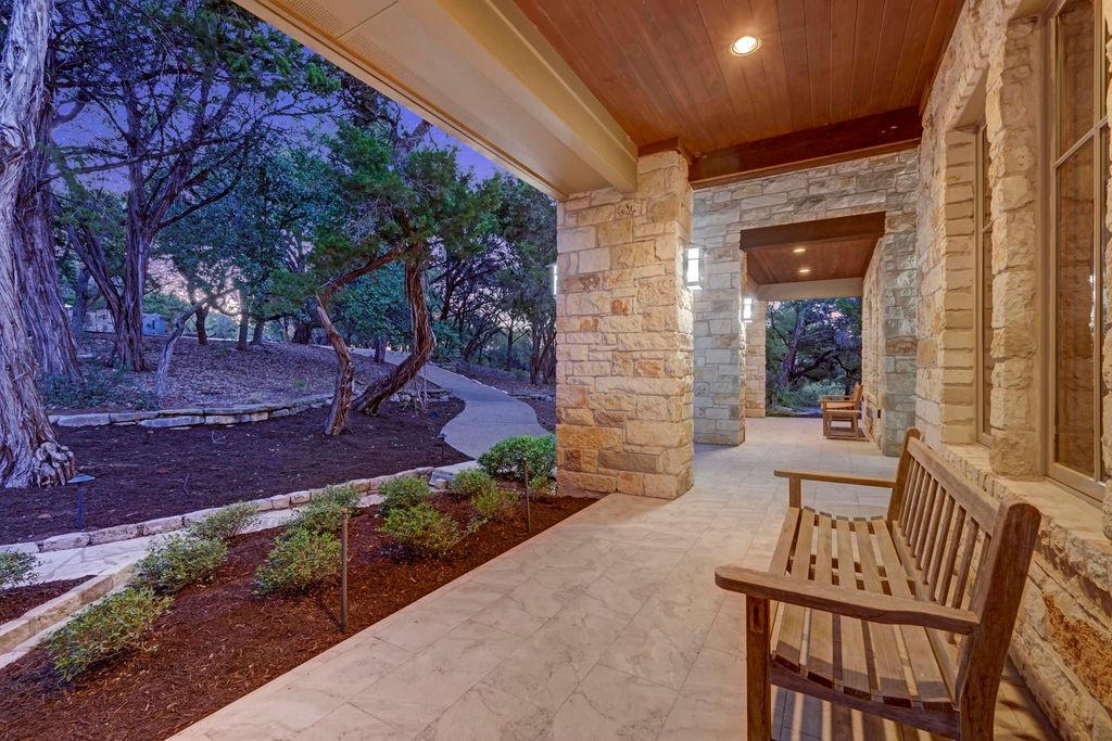 Waterfront elegance custom built single level estate in spicewood listed at 4. 475 million 6
