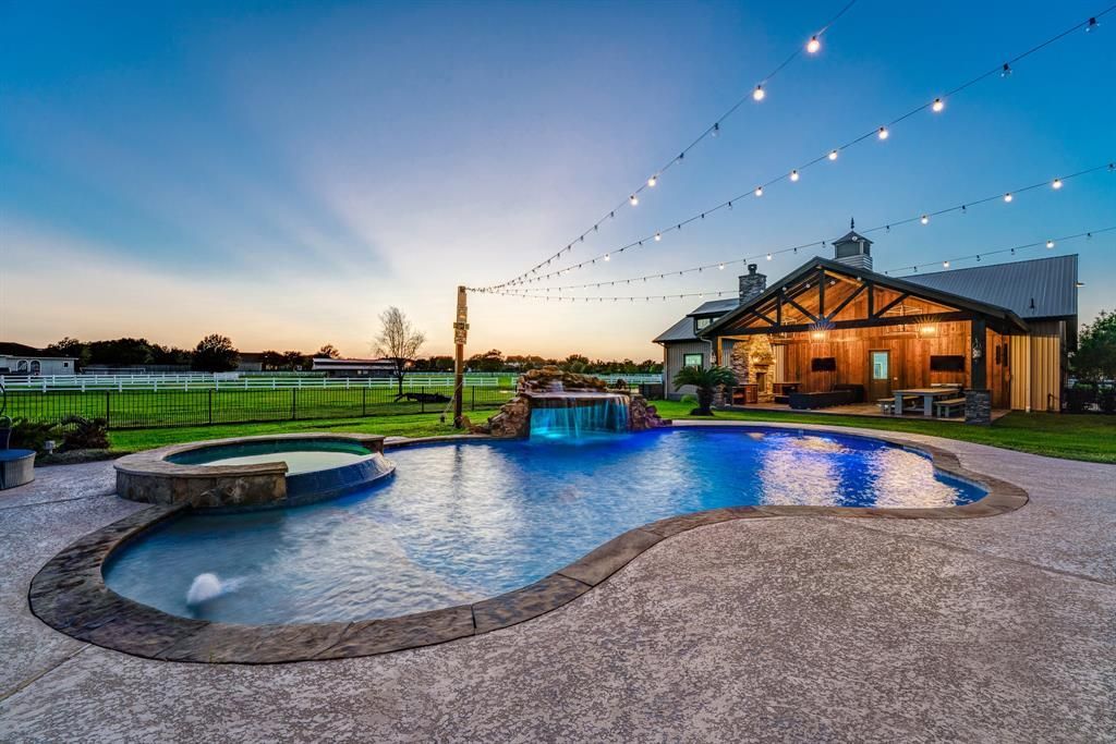 3. 18 acre equestrian oasis with main residence and unmatched amenities in cypress asking 2. 599 million 43