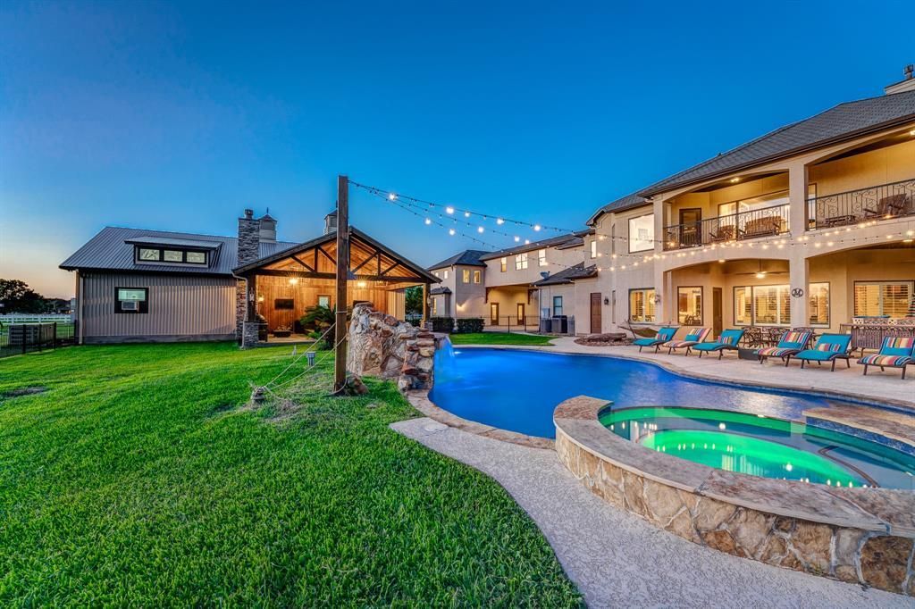 3. 18 acre equestrian oasis with main residence and unmatched amenities in cypress asking 2. 599 million 45