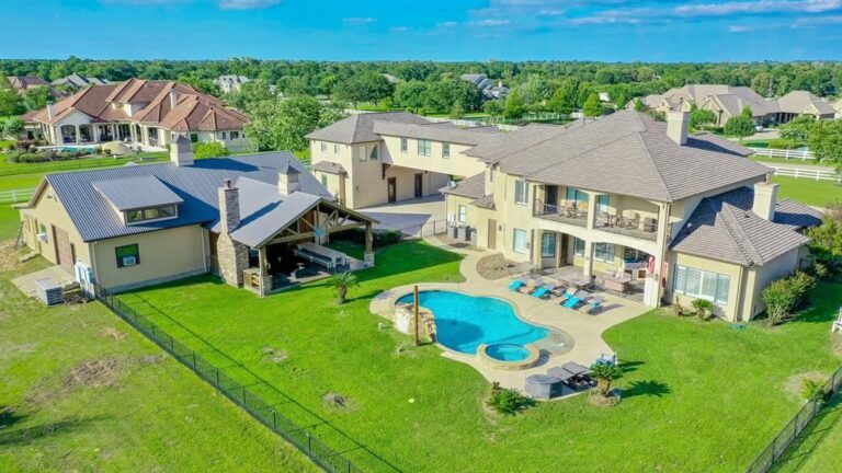 3.18 Acre Equestrian Oasis with Main Residence and Unmatched Amenities in Cypress, Asking $2.599 Million