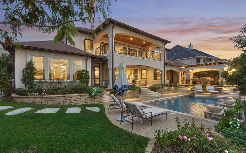 Bentwater beauty custom waterfront home hits market at 2. 65 million 42