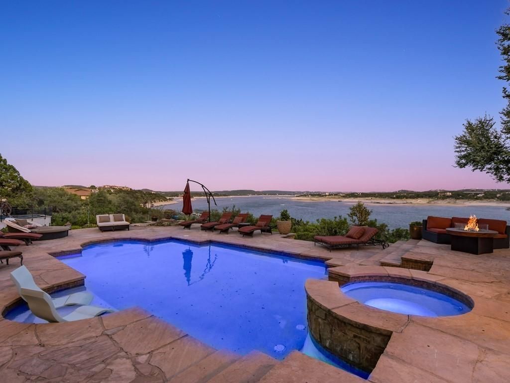 Breathtaking lake views a stunning home in jonestown offered at 3. 49 million 3
