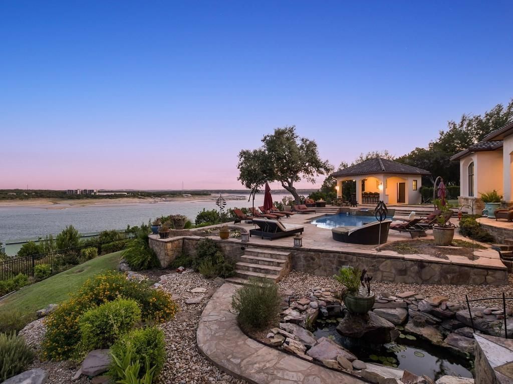 Breathtaking lake views a stunning home in jonestown offered at 3. 49 million 30