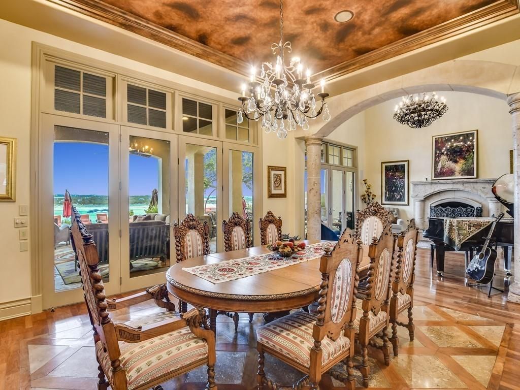 Breathtaking lake views a stunning home in jonestown offered at 3. 49 million 7