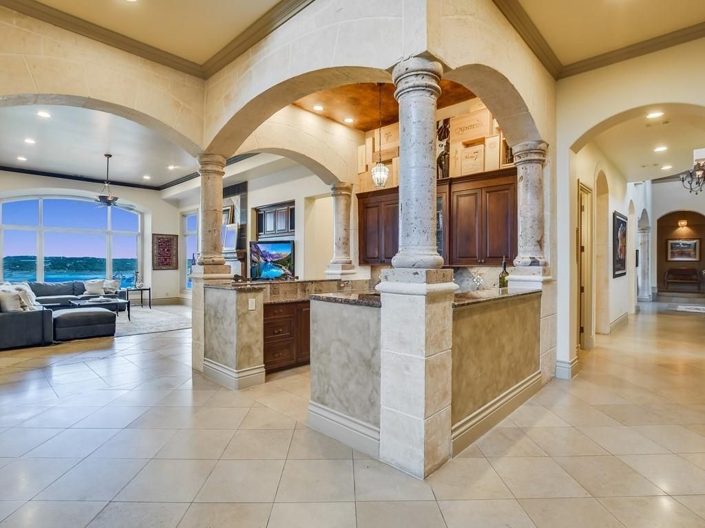 Breathtaking lake views a stunning home in jonestown offered at 3. 49 million 9