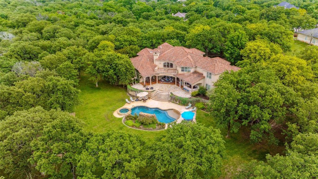 Breathtaking mediterranean style masterpiece in stephenville a symphony of high end features priced at 2. 49 million 13
