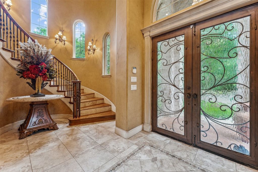 Breathtaking mediterranean style masterpiece in stephenville a symphony of high end features priced at 2. 49 million 14