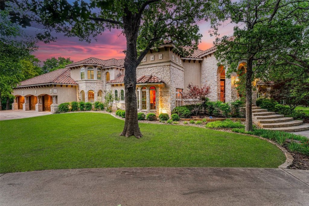 Breathtaking mediterranean style masterpiece in stephenville a symphony of high end features priced at 2. 49 million 3