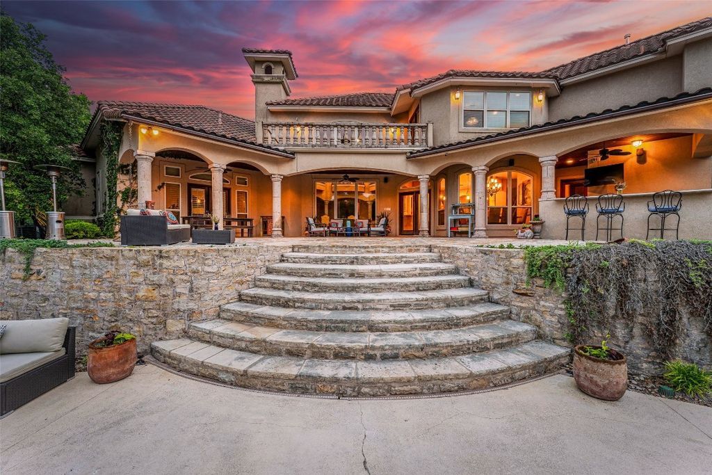 Breathtaking mediterranean style masterpiece in stephenville a symphony of high end features priced at 2. 49 million 8