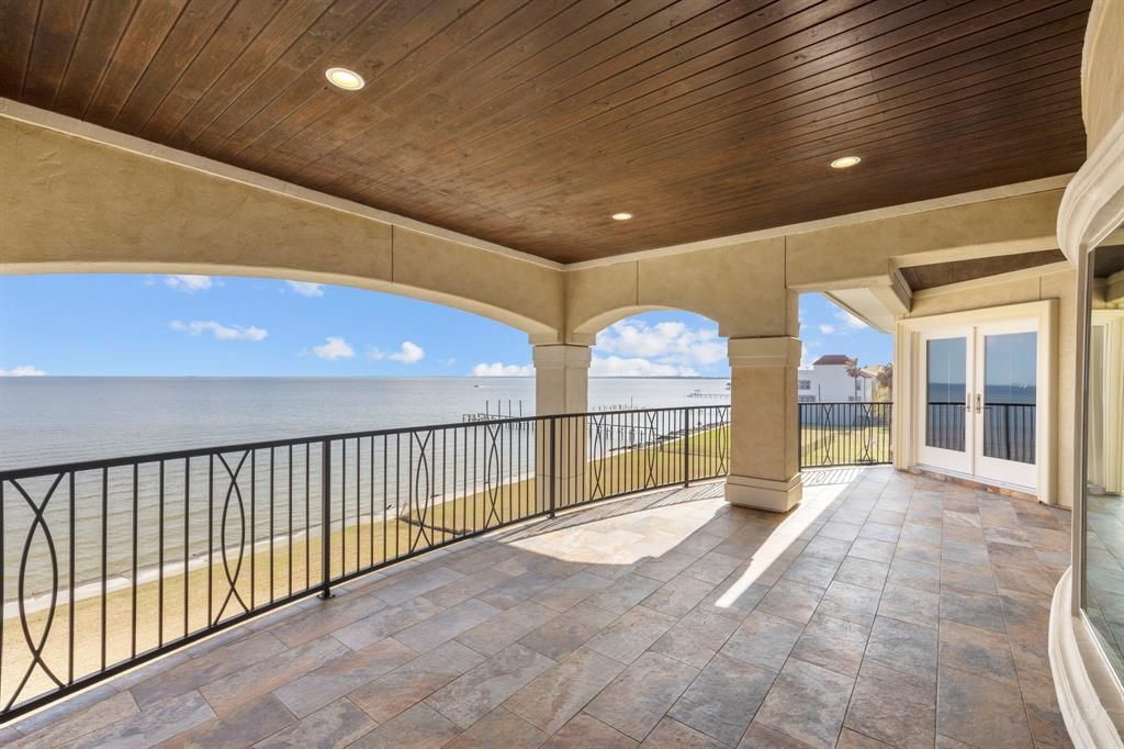Casa bahia masterfully curated waterfront oasis with panoramic views of galveston bay asking for 3. 926 million 24