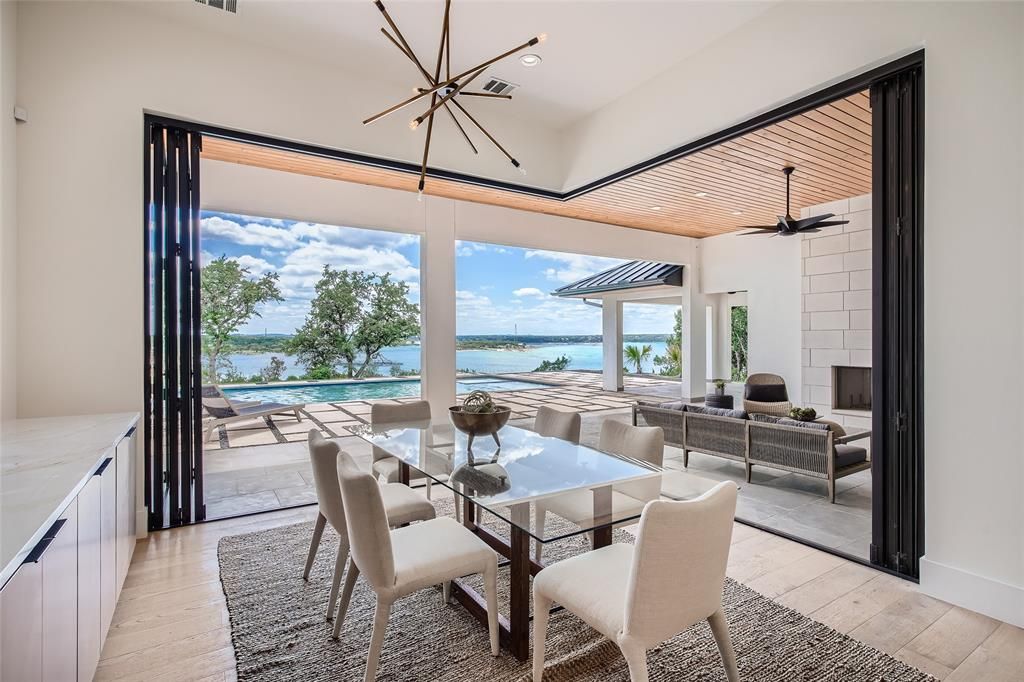 Colina al lago award nominated luxury retreat on lake travis now available for 5. 495 million 5