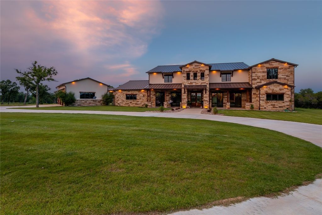 Custom Home in Mineral Wells, a Masterpiece of Discerning Taste and Impeccable Craftsmanship Asking $7 Million