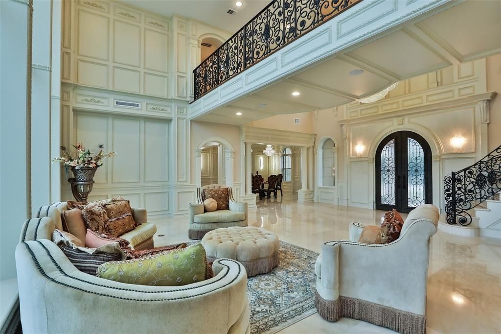 Magnificent mediterranean estate in exclusive gated community in spring available for 2. 2 million 8