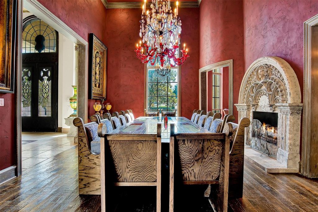 Royal splendor in mckinney villa bella foresta a modern day mansion listed at 3. 6 million 15