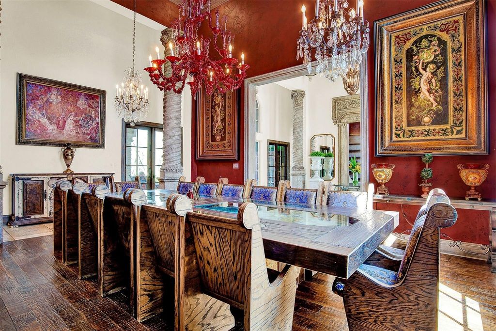 Royal splendor in mckinney villa bella foresta a modern day mansion listed at 3. 6 million 16