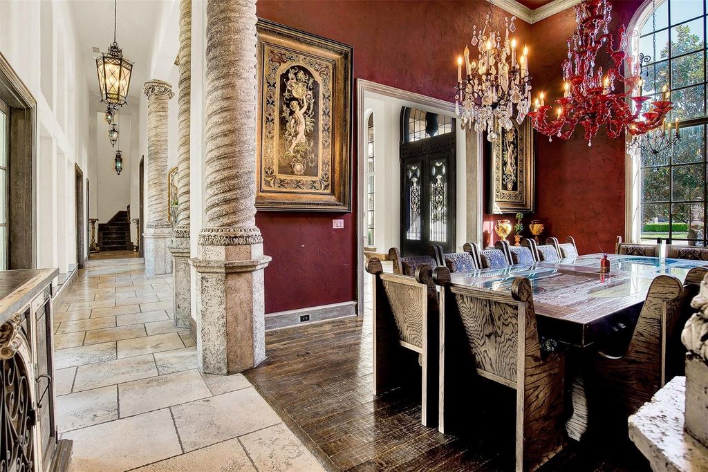 Royal splendor in mckinney villa bella foresta a modern day mansion listed at 3. 6 million 19