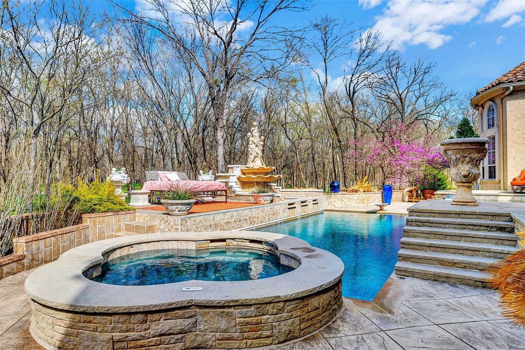 Royal splendor in mckinney villa bella foresta a modern day mansion listed at 3. 6 million 9