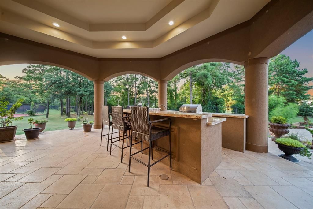 Secluded splendor in tomball grand masterpiece on a lakefront corner lot for 3. 395 million 43 1