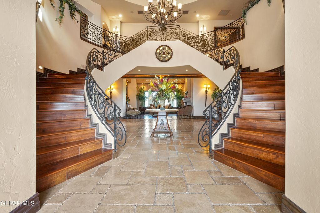 Tuscan elegance luxury and sophistication define this custom built 2. 5 million home in el paso 10