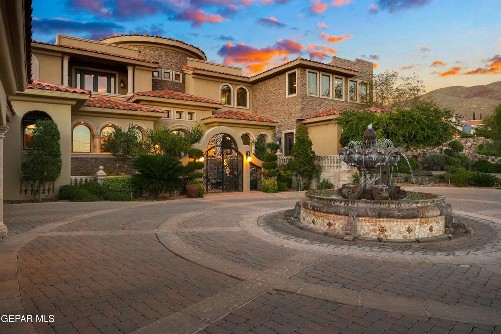 Tuscan elegance luxury and sophistication define this custom built 2. 5 million home in el paso 2