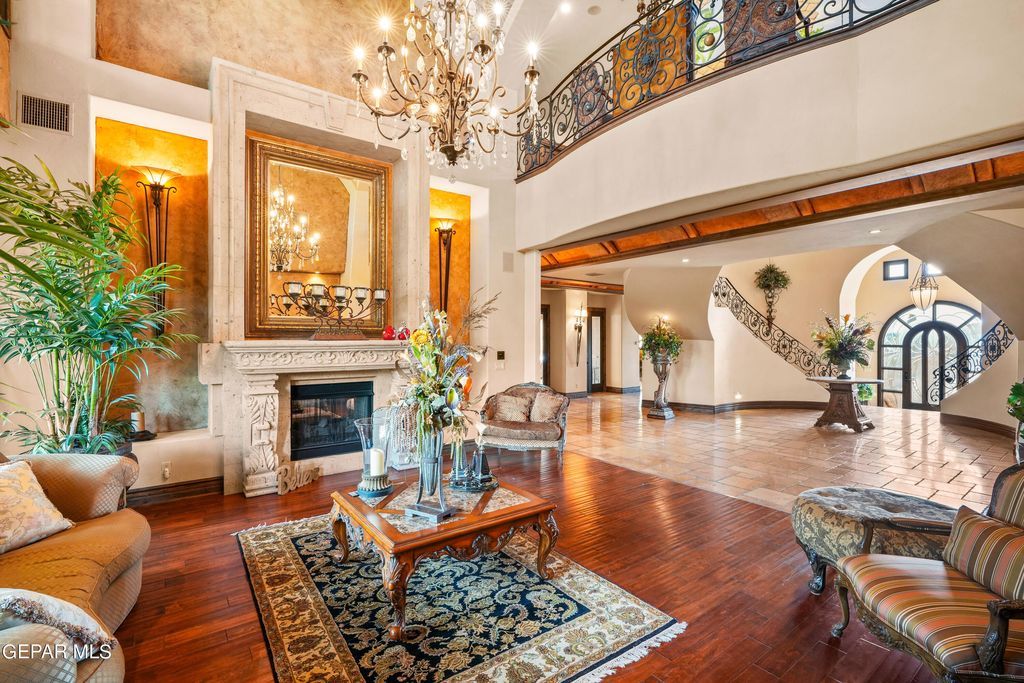 Tuscan elegance luxury and sophistication define this custom built 2. 5 million home in el paso 27