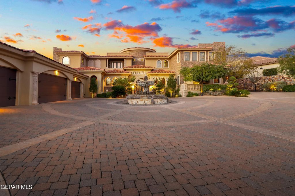 Tuscan elegance luxury and sophistication define this custom built 2. 5 million home in el paso 3