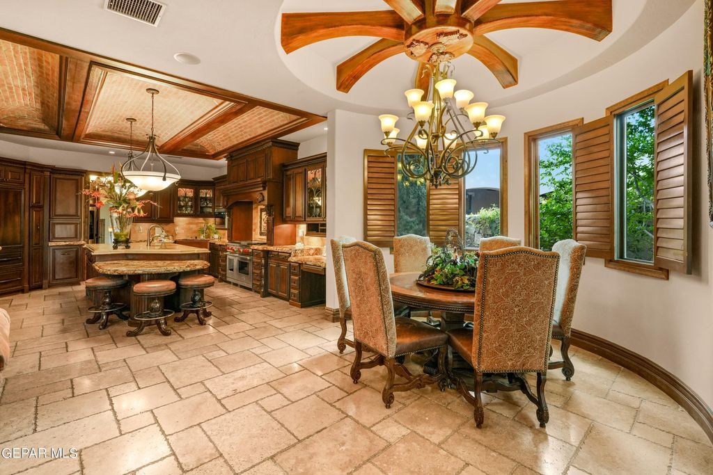 Tuscan elegance luxury and sophistication define this custom built 2. 5 million home in el paso 36