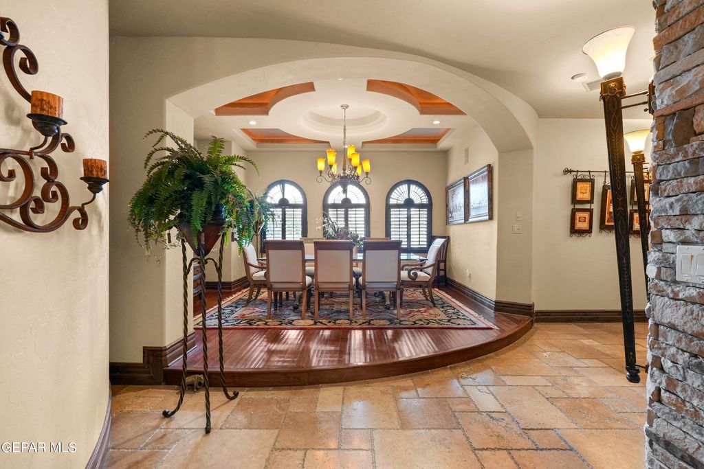 Tuscan elegance luxury and sophistication define this custom built 2. 5 million home in el paso 48