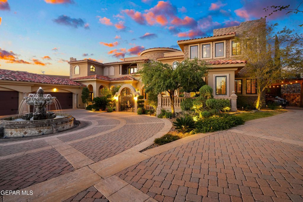 Tuscan elegance luxury and sophistication define this custom built 2. 5 million home in el paso 5