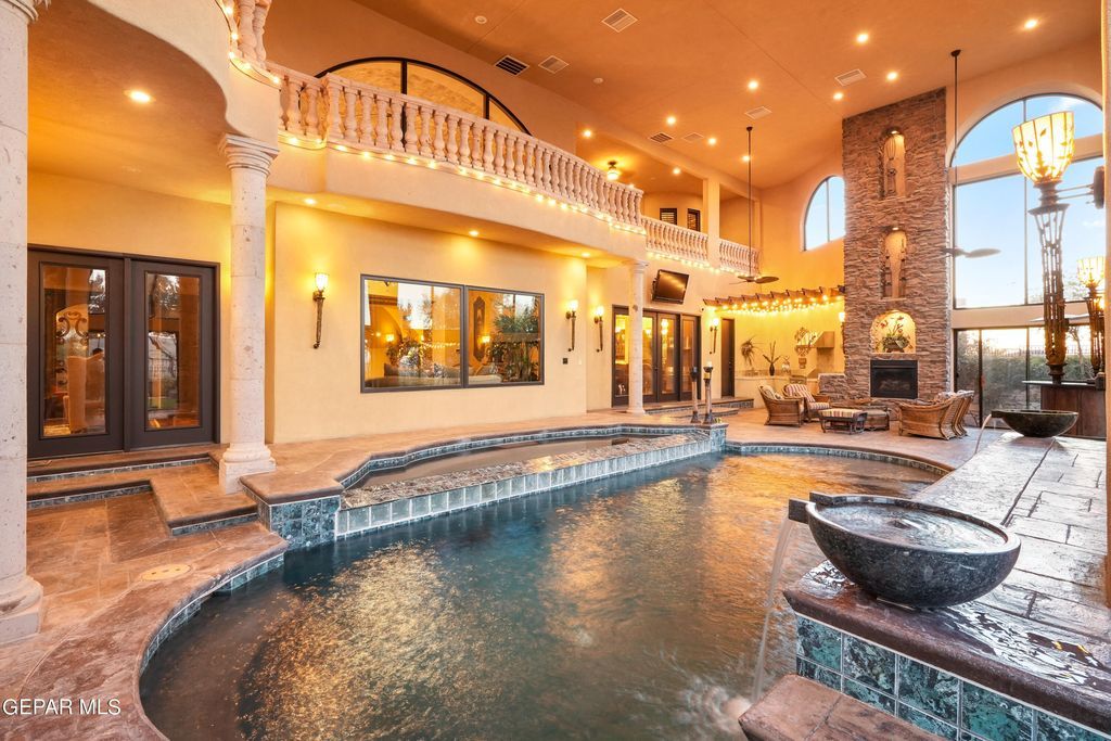 Tuscan elegance luxury and sophistication define this custom built 2. 5 million home in el paso 57