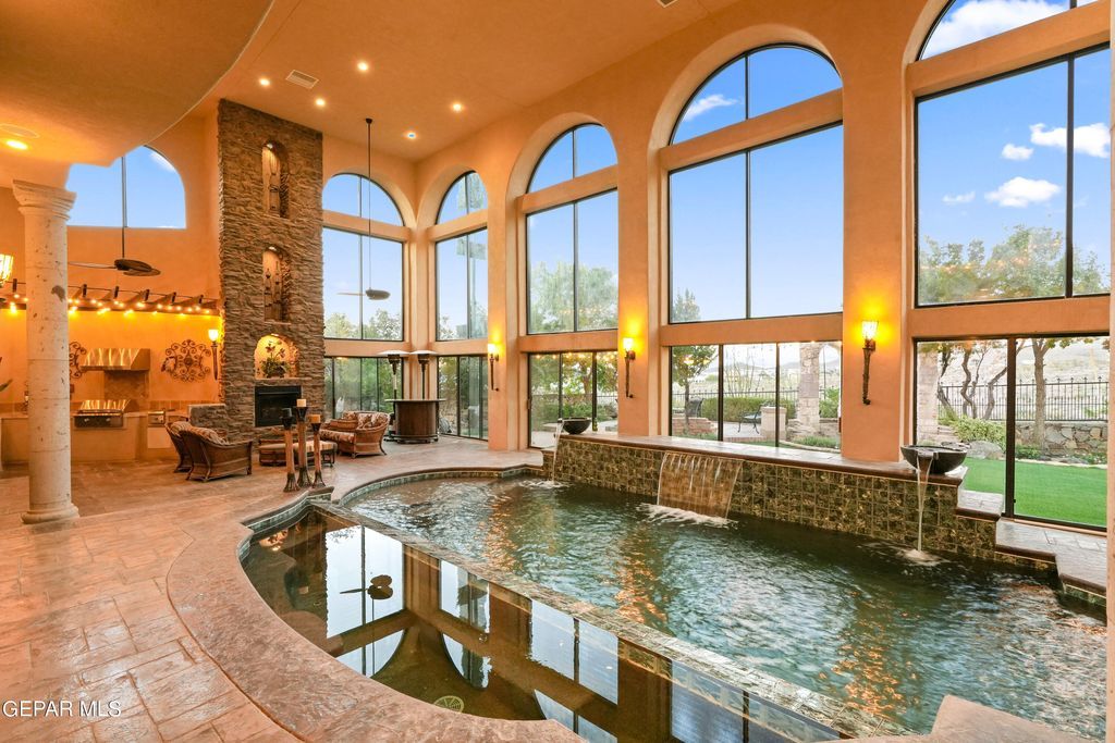 Tuscan elegance luxury and sophistication define this custom built 2. 5 million home in el paso 60