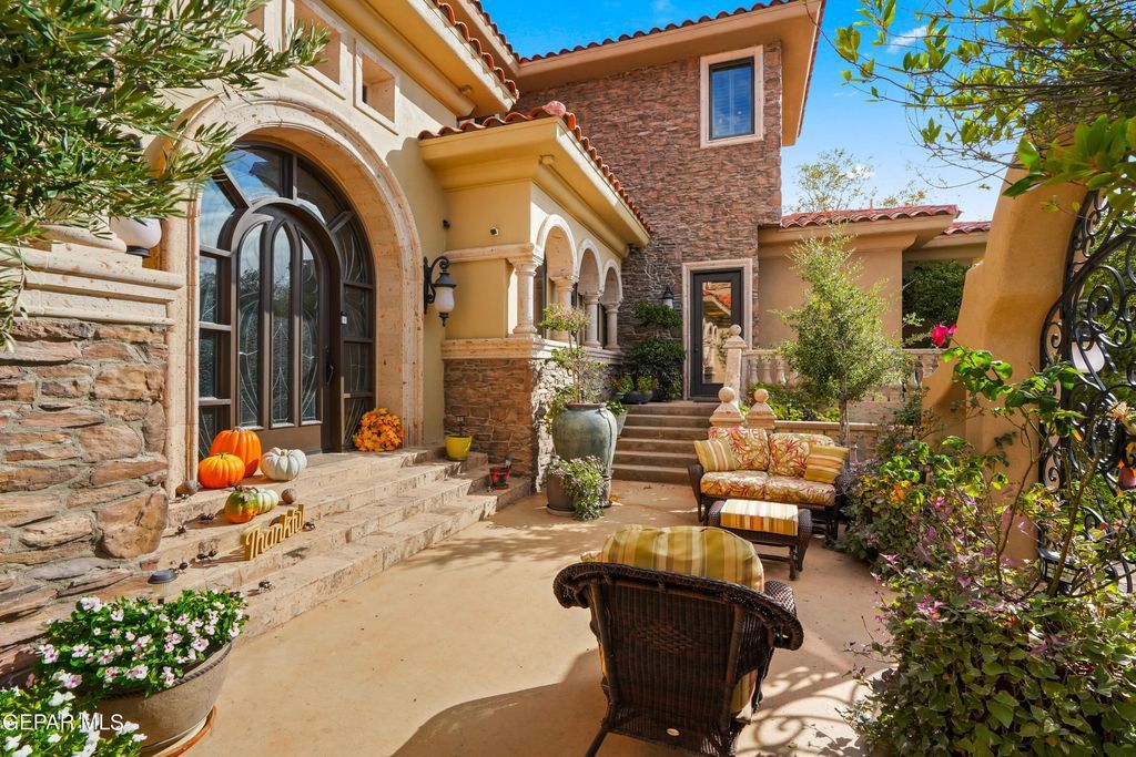 Tuscan elegance luxury and sophistication define this custom built 2. 5 million home in el paso 8