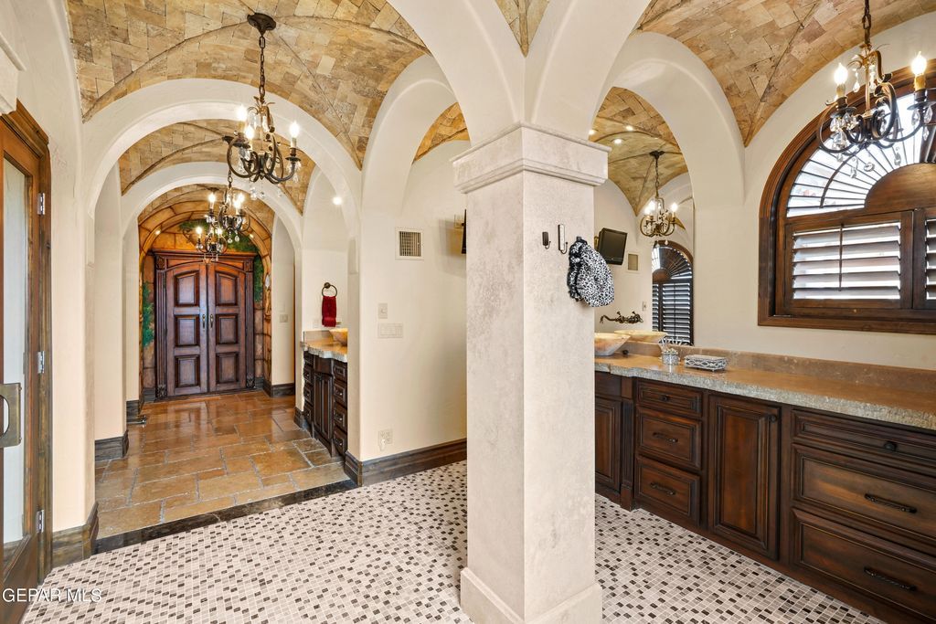 Tuscan elegance luxury and sophistication define this custom built 2. 5 million home in el paso 83